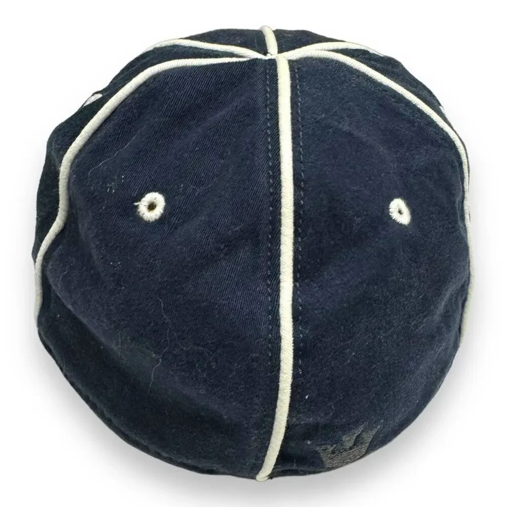 Sand Cassel Kids Boys Hat Size M/L Navy‎ Blue Baseball Stretchy Style Goorin Bro